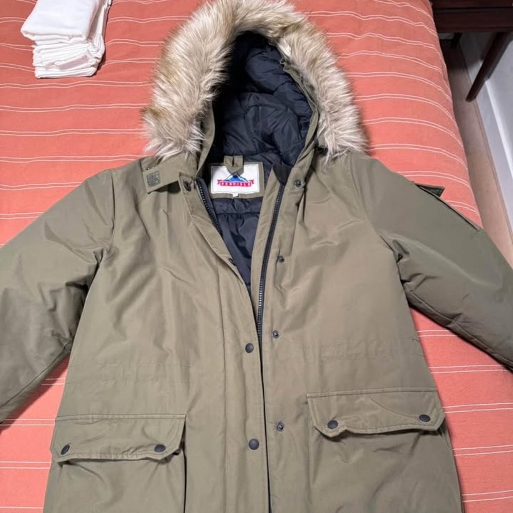 Penfield Army Green Parka - Size M - Very Warm!